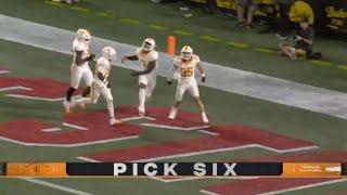 Will Brooks 85 yard pick six Tennessee Volunteers Football