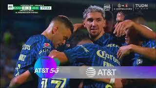 Gol de Alejandro Zendejas | Pumas 0-3 América | Liga BBVA MX - Apertura 2022 - Jornada 8