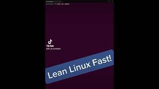 Learn Linux Commands in 60 Seconds! | sudo apt update & sudo apt upgrade #shorts