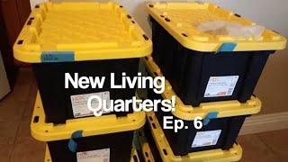 Louisiana Swamp Worms - vermicompost compost & bait worms - New Living Quarters - Ep 6