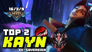 Wild Rift Kayn - Top 2 Kayn Gameplay Grandmaster Ranked