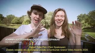 Adrian i Joanna z kanału Pan i Pani Spakowani zachęcają do udziału w Grand Video Awards