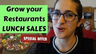 HOW TO INCREASE YOUR LUNCH SALES | Restaurant Marketing Ideas