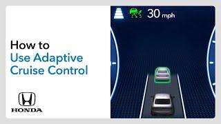 How to Use Adaptive Cruise Control (ACC) with Low-Speed Follow