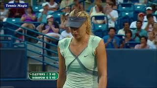 2010 Cincinnati Open Final Clijsters vs Sharapova