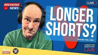 Longer Shorts... Less Shorts? - Creator Breakfast LIVE