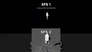 SFS 1 VS SFS 2 #space #sfs #spaceflightsimulator #sfs2 #shorts