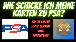 PSA Grading! Karten einfach zu PSA schicken via Pokegeodude!