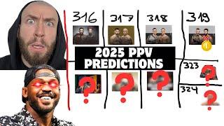 Predicting ALL remaining UFC MAIN EVENTS for 2025!
