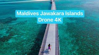 Jawakara Islands - Maldives Drone 4K video