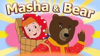 Fairy Tales in English - Masha and the Bear folk Cartoon