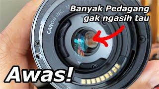 Cara Cek Jamur Lensa Mirrorless Sony & Canon