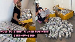 HOW TO START A LASH BUSINESS STEP BY STEP! LASH BUSINESS TIPS