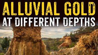 ALLUVIAL GOLD At Different Depths