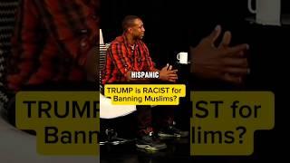 Trump is RACIST for BANNING Muslims from Coming to AMERICA. Jesse Lee Peterson DEBATE with Democrat