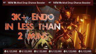 Warframe | The Best Endo Farming Method We've Ever Come Across | Endo Farm 2022