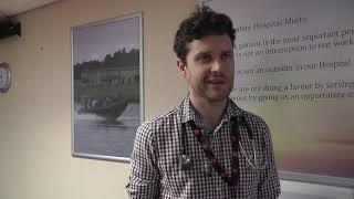 Dr Conor Martin Ysbyty Gwynedd