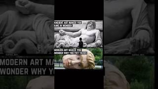 A Century that Transitioned us into Brutalistic Art #timetravel #subscribe #youtubeshorts #shorts
