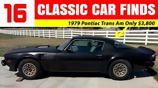 Affordable Classic Cars: 16 Classics Project You Can Own for Under $5000!