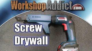 BOSCH 18 Volt Brushless Screwgun and Auto Feed Attachment - SGH182 & MA55