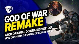 BOMBA! ATOR ORIGINAL De VOZ Do KRATOS VOLTOU! Isso CONFIRMA O REMAKE De GOD OF WAR?!
