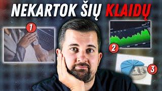 Kodėl tik 10% ŽMONIŲ PRATURTĖJA? | Likusieji daro šias KLAIDAS