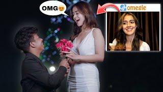 VALENTINE FROM OMEGLE  | PROPOSING HER IN REAL LIFE | @rameshmaity0