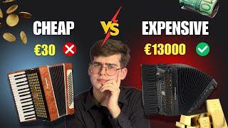 CHEAP vs EXPENSIVE Accordions - Can You Hear the Difference?