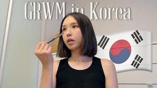 Getting ready with me in Korea