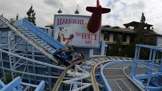 Onride: 'Goofy's sky school'  4K/POV 2023 - Disney california adventure park