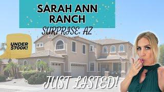 Homes for sale in Surprise AZ | New Listing | Sarah Ann Ranch