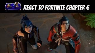 BAYMAX and our REACTION Fortnite HUNTERS battle pass and trailers