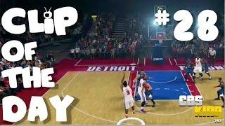  NBA 2K15 - "BUZZER BEATER" - by CBSKING757 - "CLIP OF THE DAY" #28  CBSKING757
