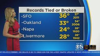 TODAY'S FORECAST: The latest Bay Area forecast from the KPIX 5 Weather Team