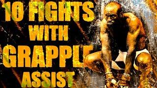 I did 10 UFC 4 RANKED FIGHTS with GRAPPLE ASSIST CONTROLS! (Are they any good?)