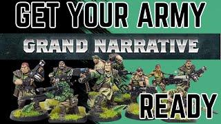 WARHAMMER 40K Grand Narrative - Getting your army event ready plus a surprise ending!