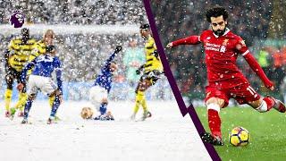 Premier League Football In The SNOW! ️ | 2024 Edition