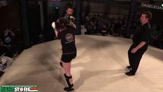 Liz Vickers vs Laura O’Neill - Cage Legacy Kickboxing 3