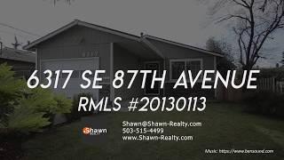 Sold: 6317 SE 87th Avenue, Portland, OR 97266 | Shawn Realty