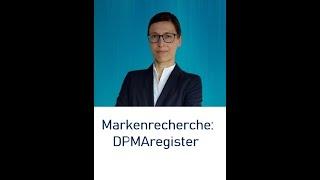 Praxisvideo Markenrecherche DPMAregister