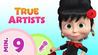 TaDaBoom English ️ True Artists ️Karaoke collection for kids  Masha and the Bear