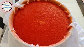 No boiling. With this method, everyone will make their own tomato paste. It doesn't get any easier