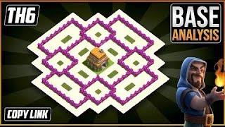 Best TH6 Bases with Links for COC Clash of Clans 2023 - Town Hall Level 6 Layouts