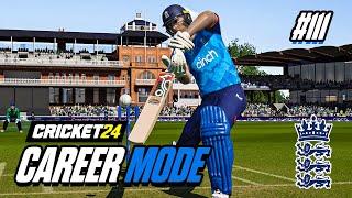 CRICKET 24 | CAREER MODE #111 | ABSOLUTE SCENES! (ODI edition)