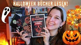 Halloween Lese-Vlog!| Ich lese eine Woche lang nur spooky Gruselbücher