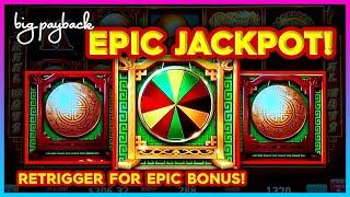 Rare Wheel Bonus → EPIC RETRIGGER JACKPOT! 88 Fortunes Money Coin Slots!