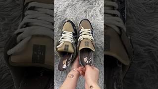 Real Vs Fake Travis Scott Nike SB Dunk #sneakerhead #sneakers #viral