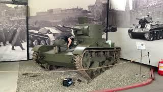 Т-26 — советский лёгкий танк с работающим мотором! Моторы войны. 2023. 4k