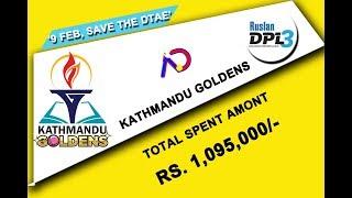 Kathmandu Golden Amount Spent To Players//RuslanDPL3//ABIJEET DULAL//