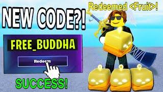 Blox Fruits *SECRET CODES* Free Buddha!? Roblox Blox Fruits